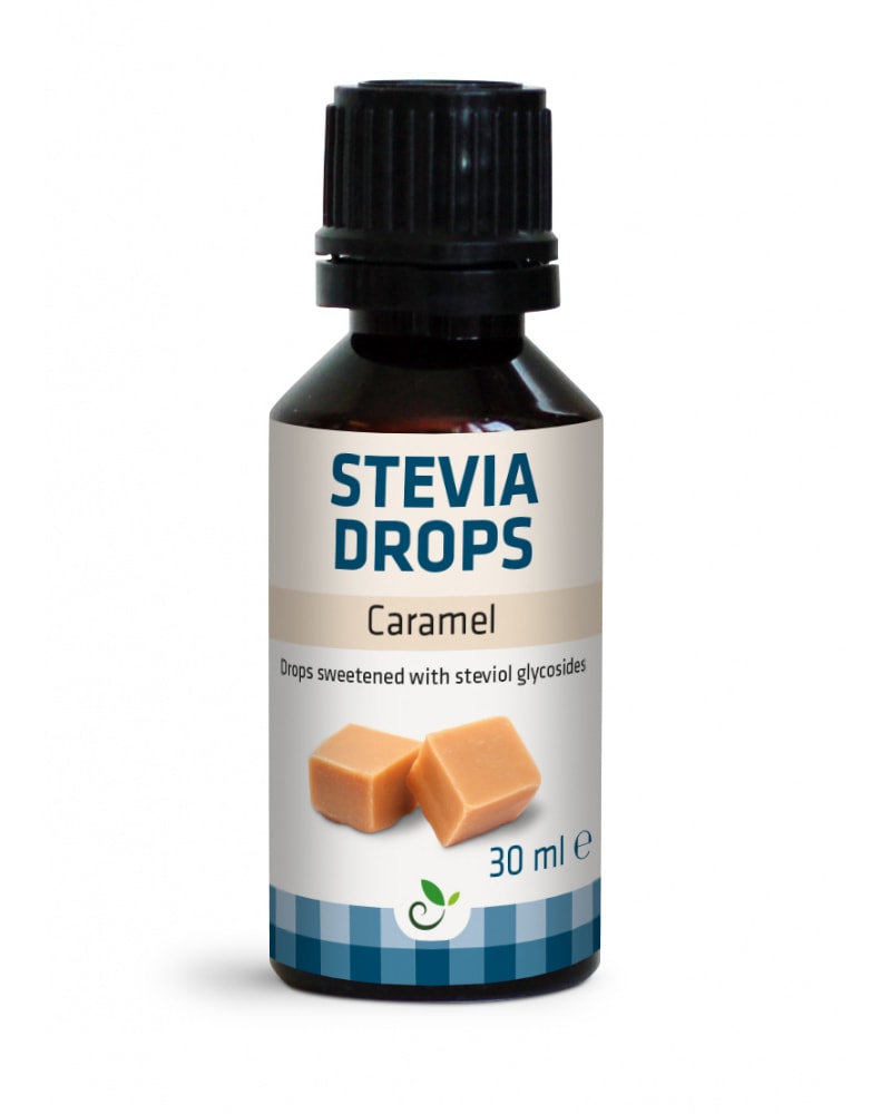 Funksjonell Mat Steviadråper Caramel 30ml