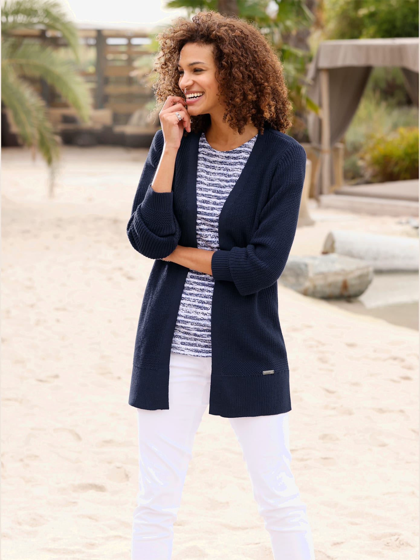 Veste en tricot 50% coton