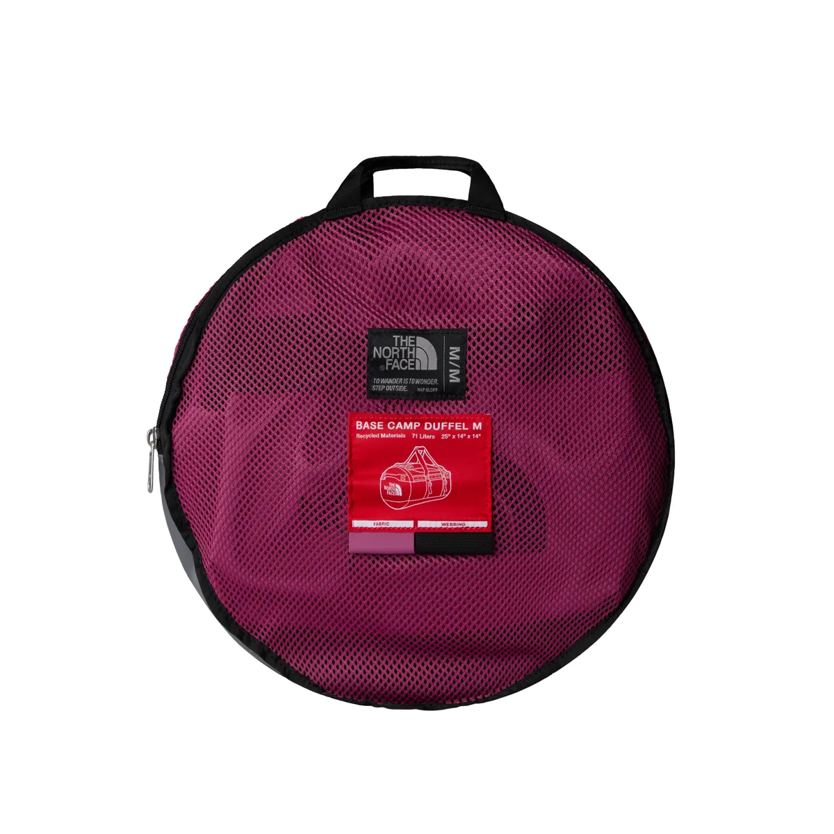 The North Face Base Camp Duffel - M Cyber Berry/TNF Black