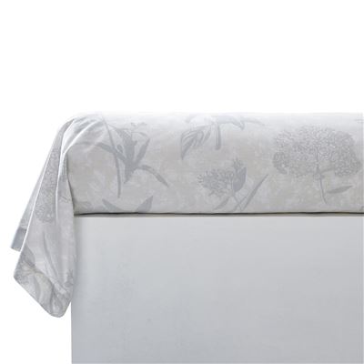Linge de lit percale à fleurs - BECQUET CRÉATION