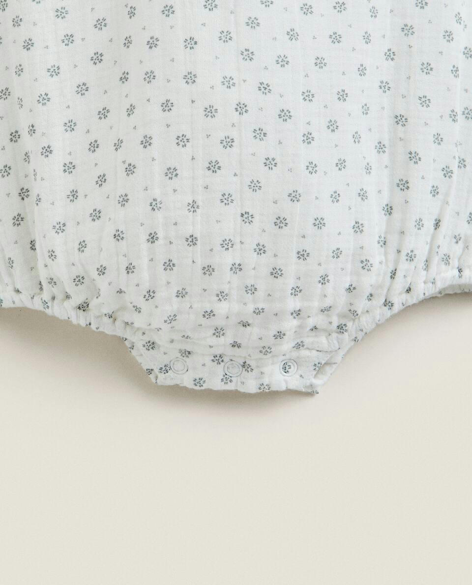 Body com estampa floral