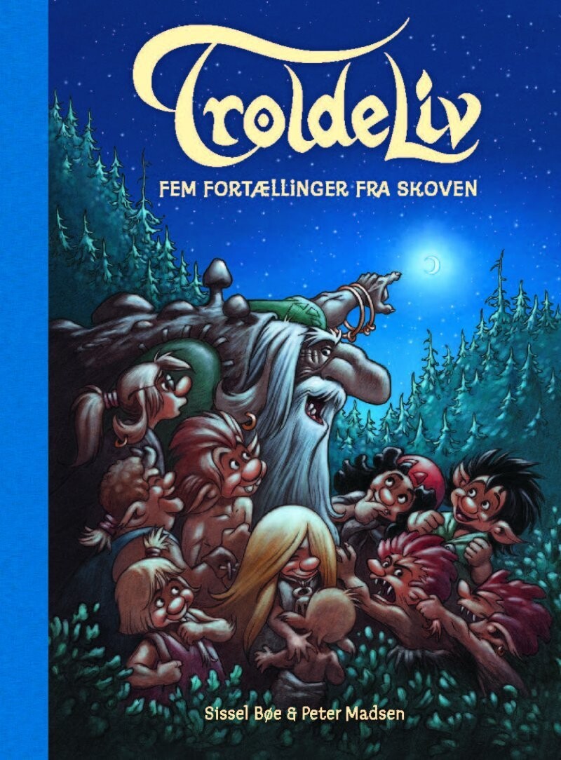 Troldeliv - Fem Fortællinger Fra Skoven - Peter Madsen - Bog