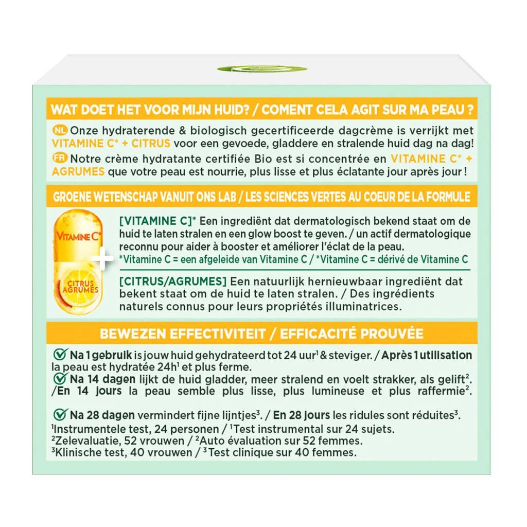 Super fijne crèmeBio vitamine C dagcrème - 50 ml