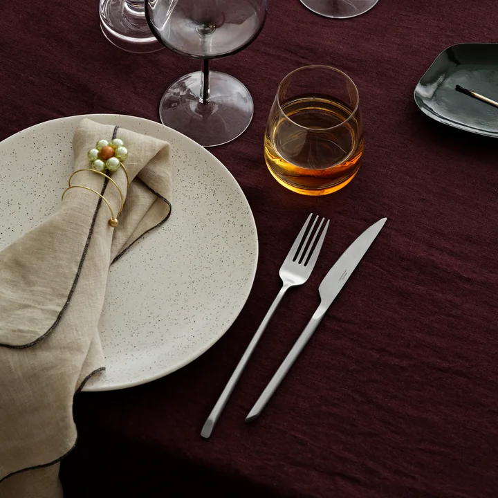 Broste Copenhagen - Sletten Besteck, Full Satin Edelstahl (16-teilig)