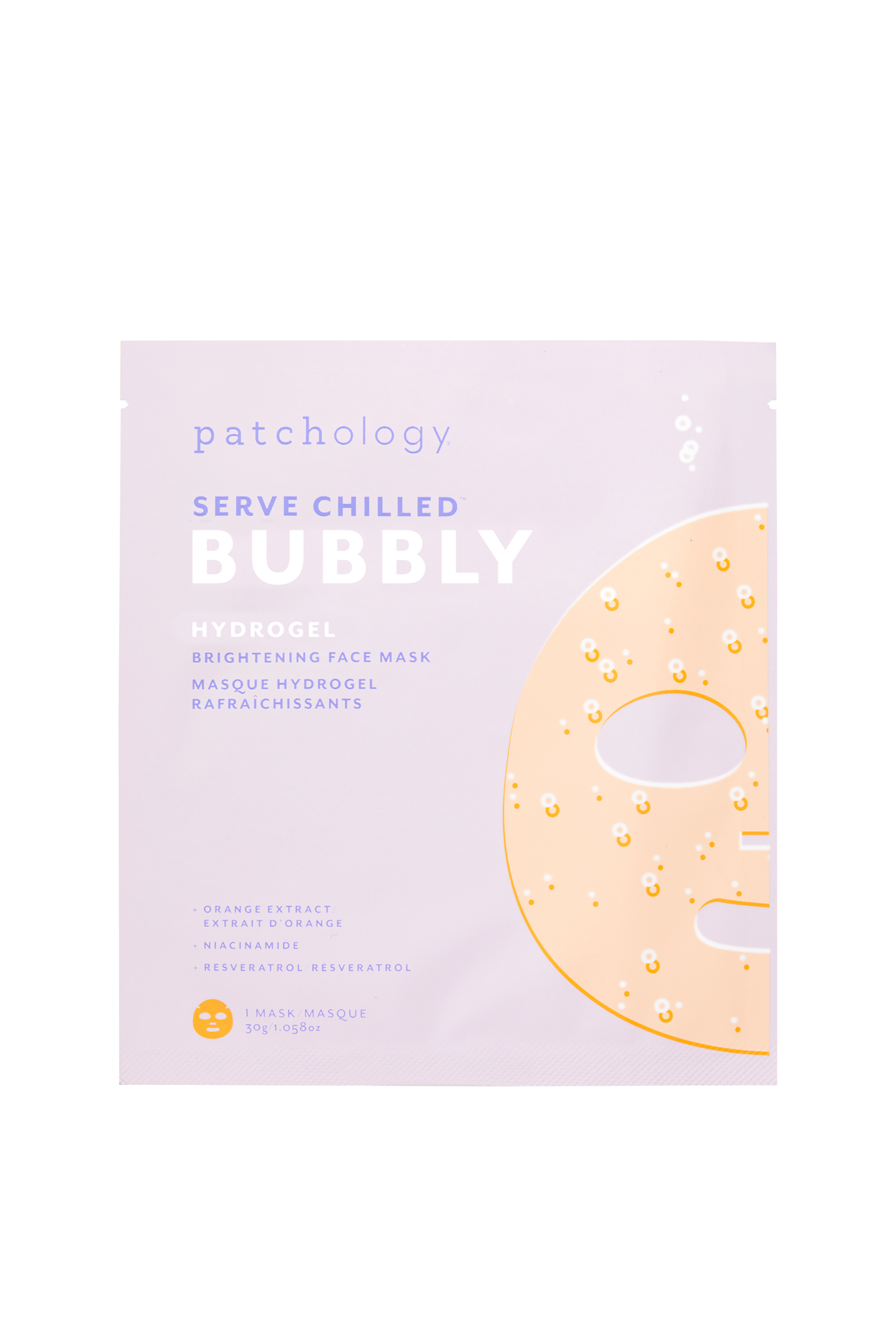 Patchology Bubbly Brightening Hydrogel Mask