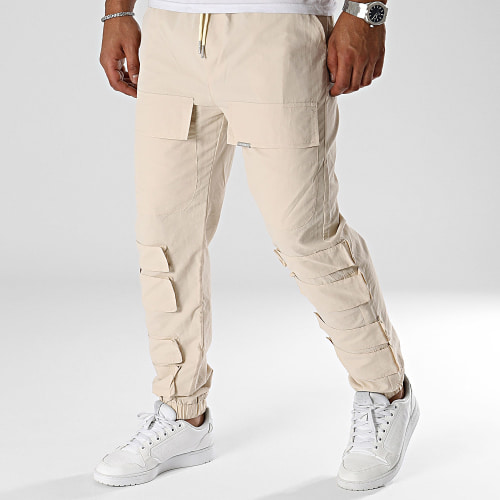 Pantalon Cargo Beige