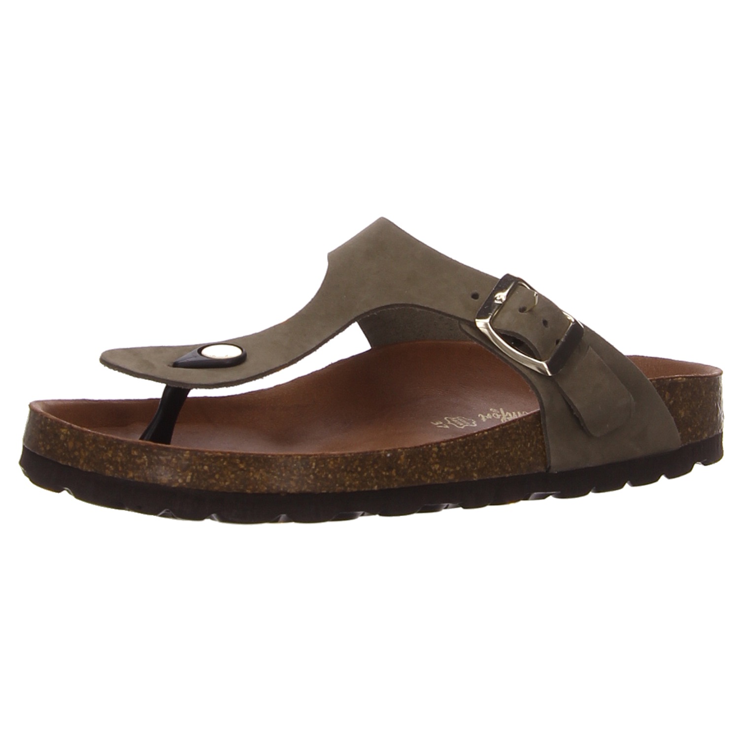 2 Go Shoe Zehentrenner khaki grün