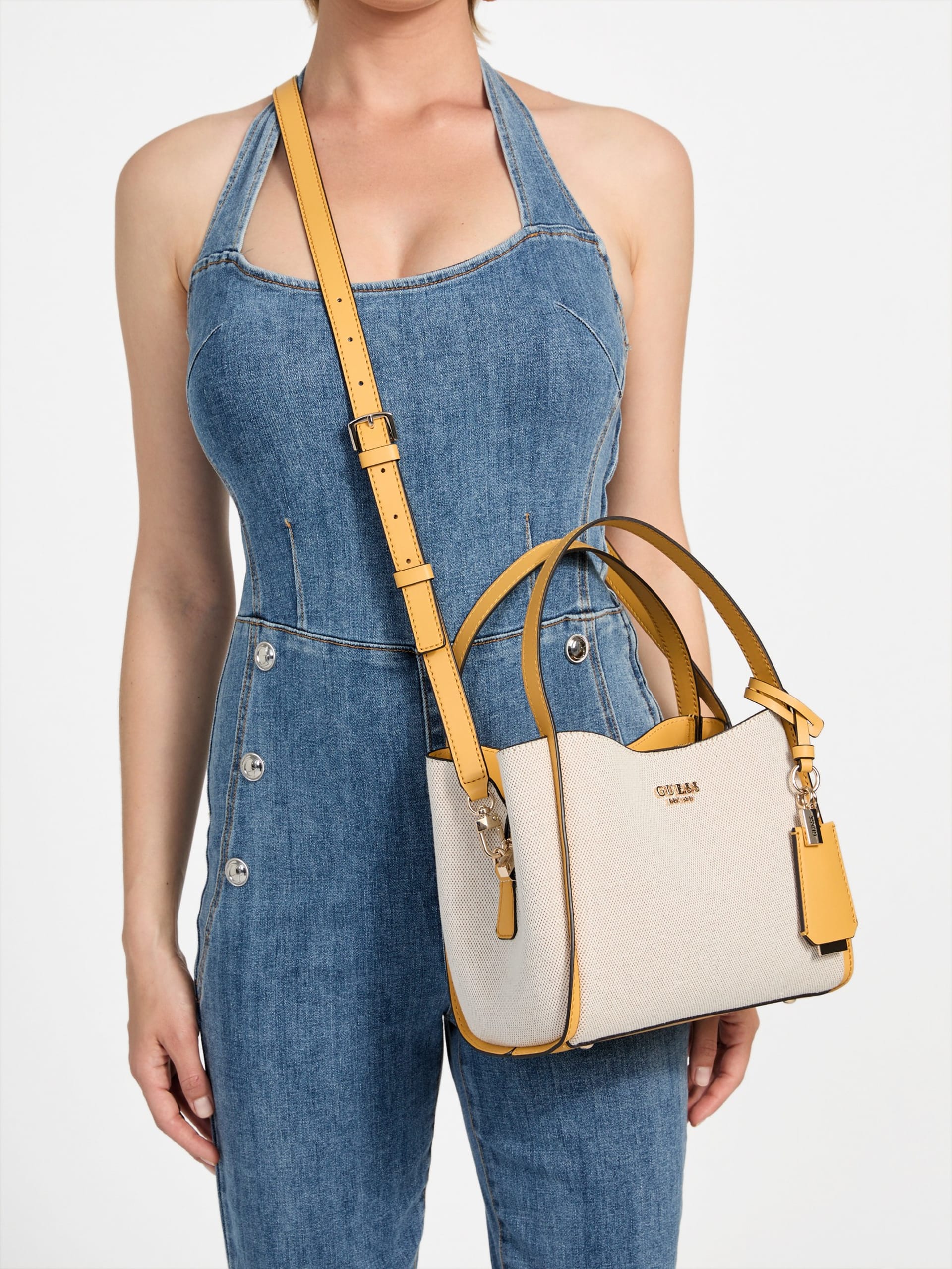 Bolsa Nicolette Canvas Small Girlfriend