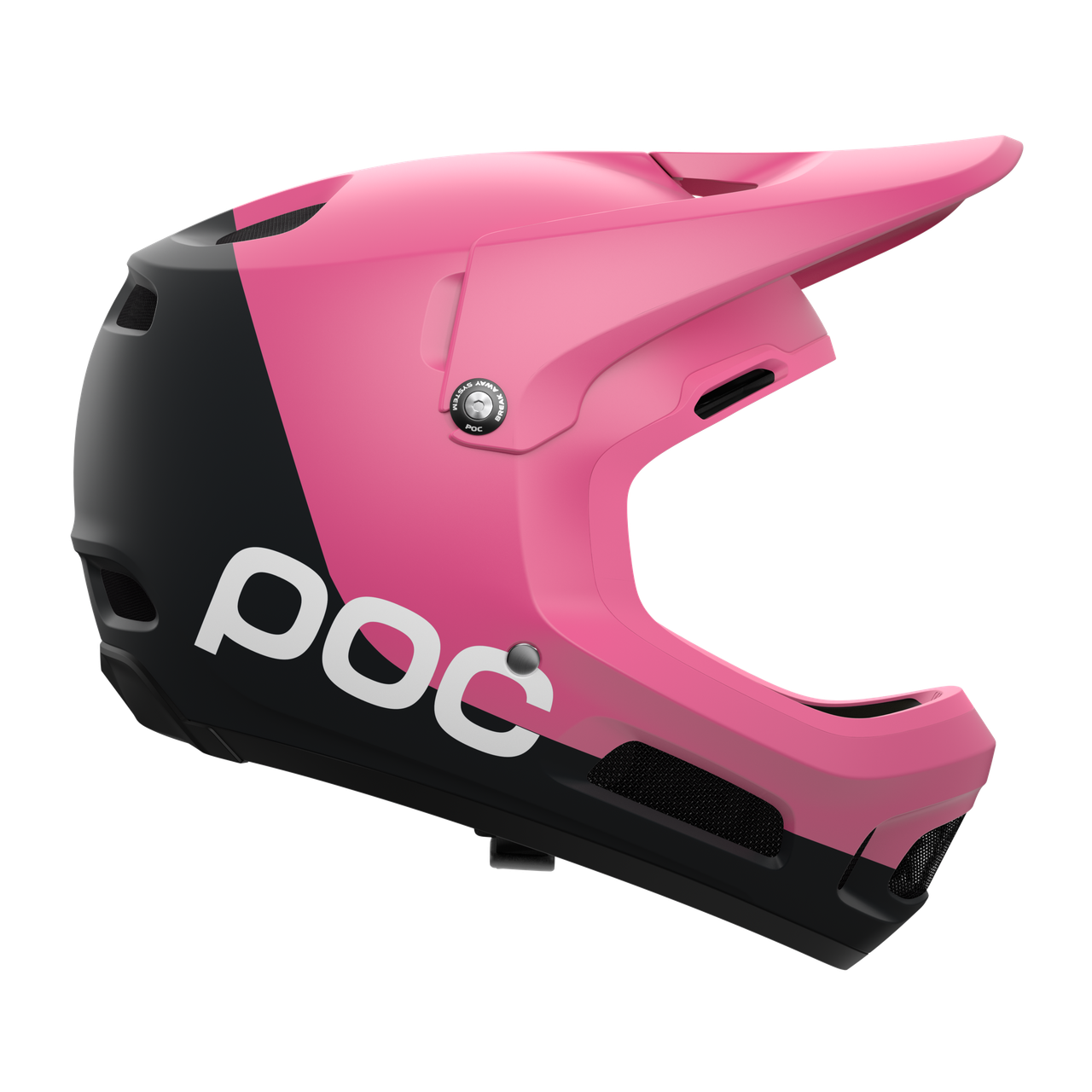 POC Coron Air Mips Fullfacehjelm Actinium Pink/Uranium Black