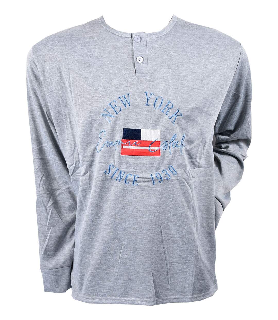 Pyjama Homme Long SWEET SECRET Q2752 NEW YORK GRIS