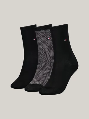 Caixa de presente com 3 pares de meias clássicas