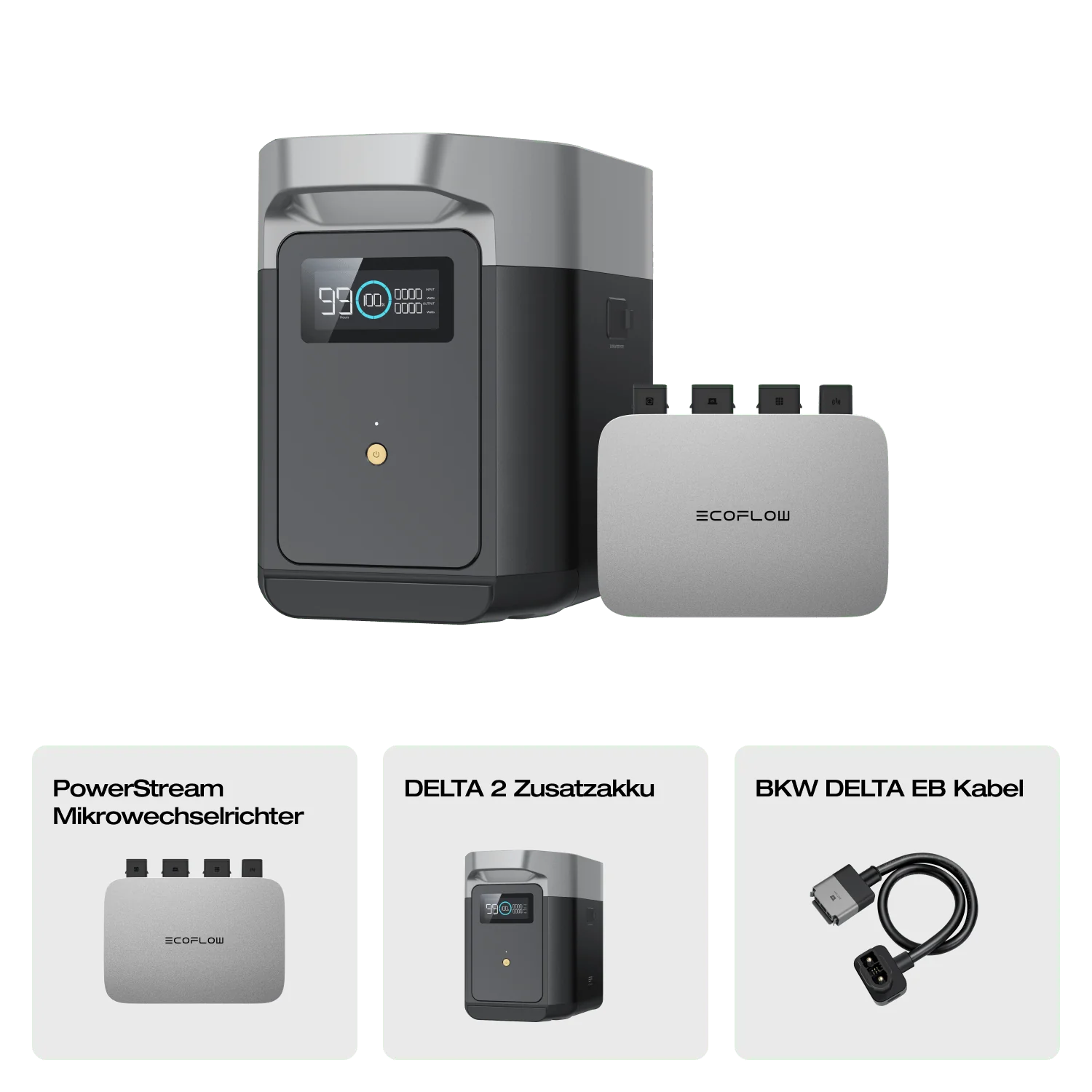 EcoFlow DELTA 2 Intelligenter Zusatzakku