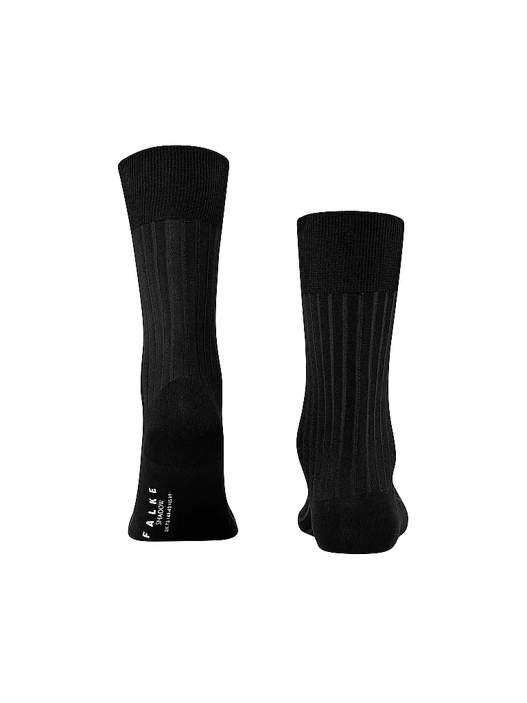 FALKE  Socken Shadow grey white schwarz