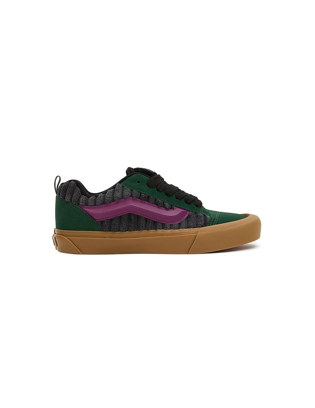 vans Sneakers Femme Ua Knu Skool Kaki/Violet