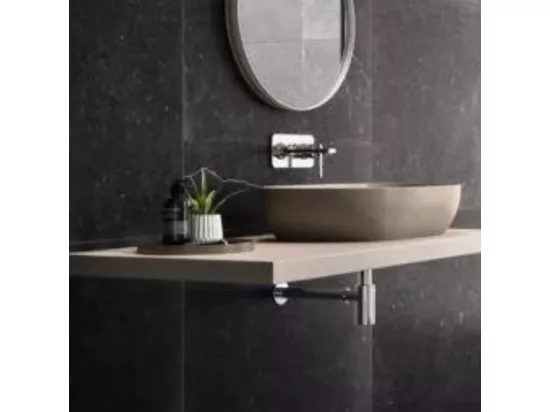 Lavabo double vasque à poser VITRA Outline, rectangle - vison mat Haut de gamme