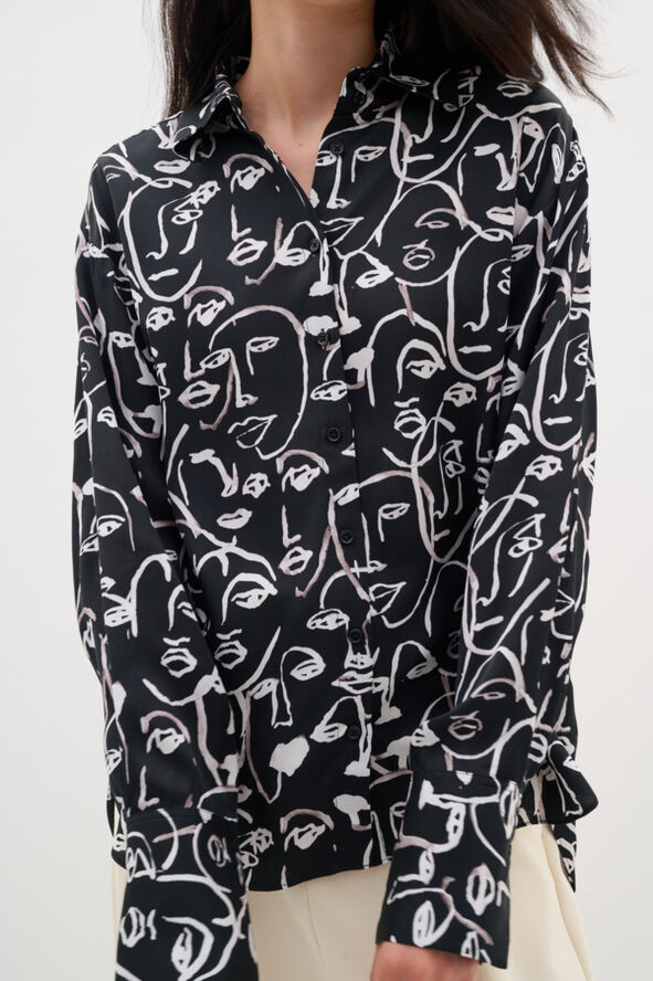 InWear PaulineIW Shirt Faces black