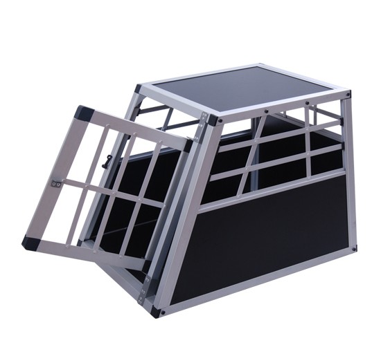 Hundebox Alu S schwarz