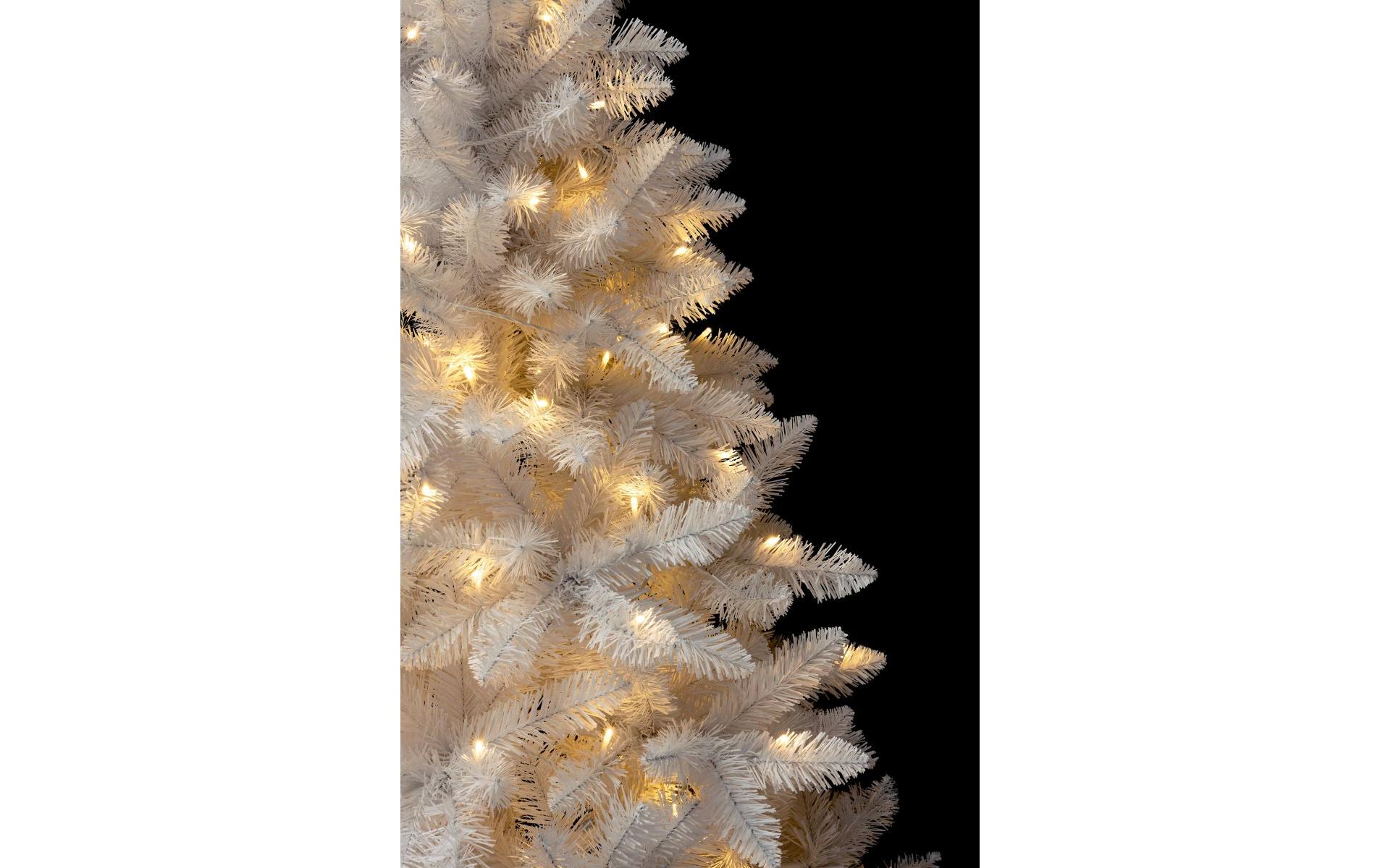 Weihnachtsbaum LED White Tree 150 130 LEDs, 150 cm, Weiss<br>LED-Weihnachtsbaum