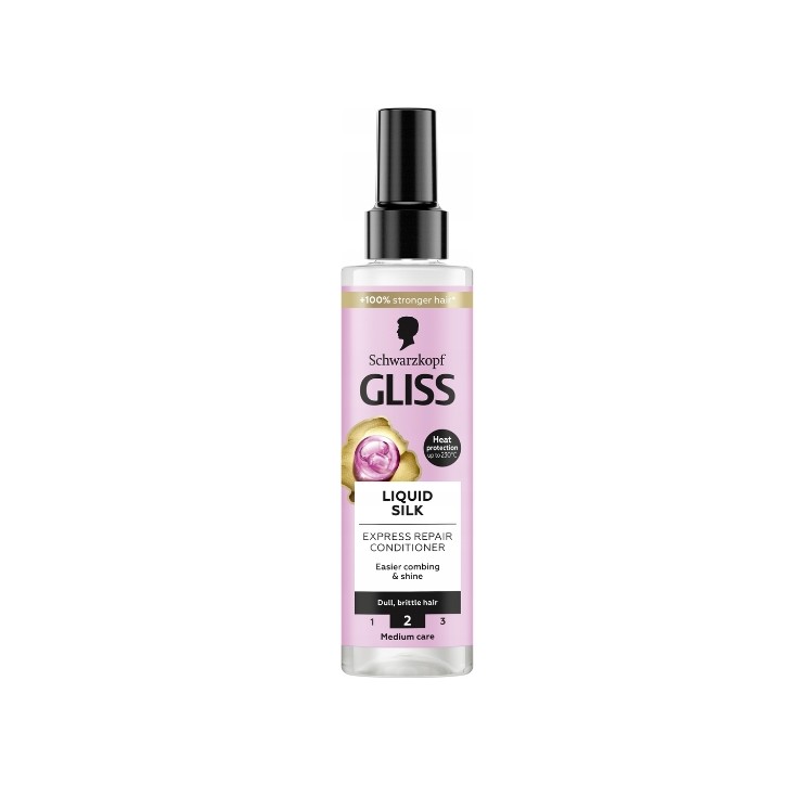 Gliss Liquid Silk Express Haar-Regenerierungsspülung 200 ml