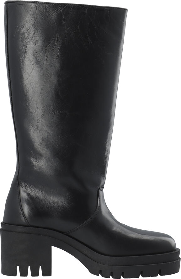 Bianco Jami Pull Up Boot #L Black