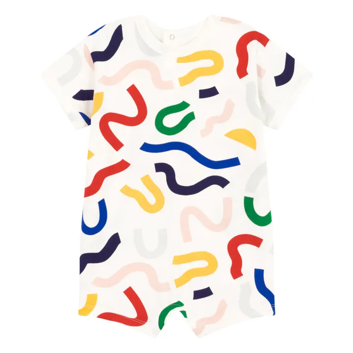 Petit Bateau Combishort Mathias Skatepark | Blanc