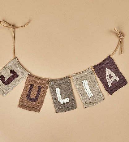 Smallstuff Stickat Buchstabe - U - Rosa Alphabet