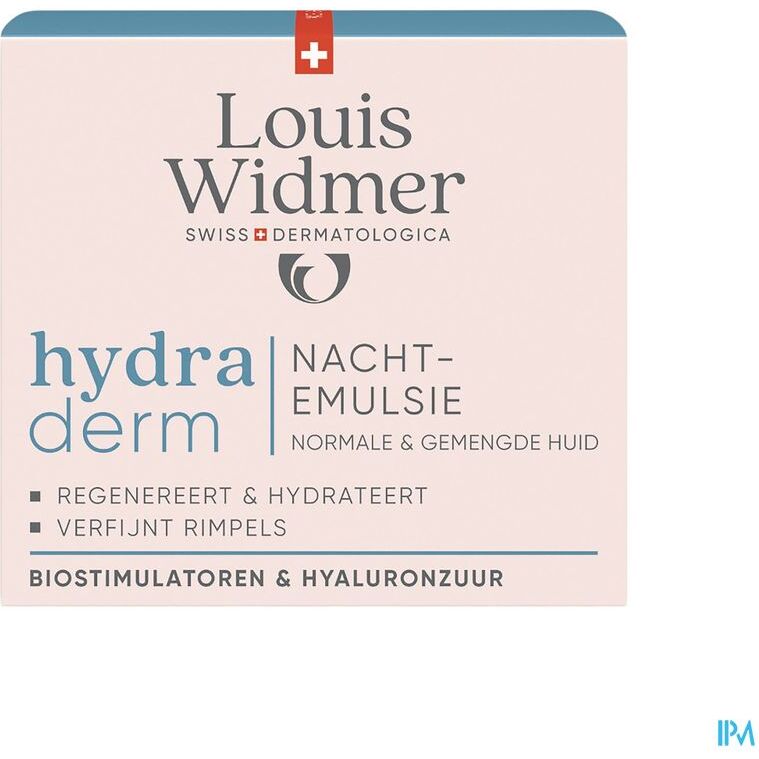 Widmer hydraderm Emulsion de Nuit 50 ml avec parfum