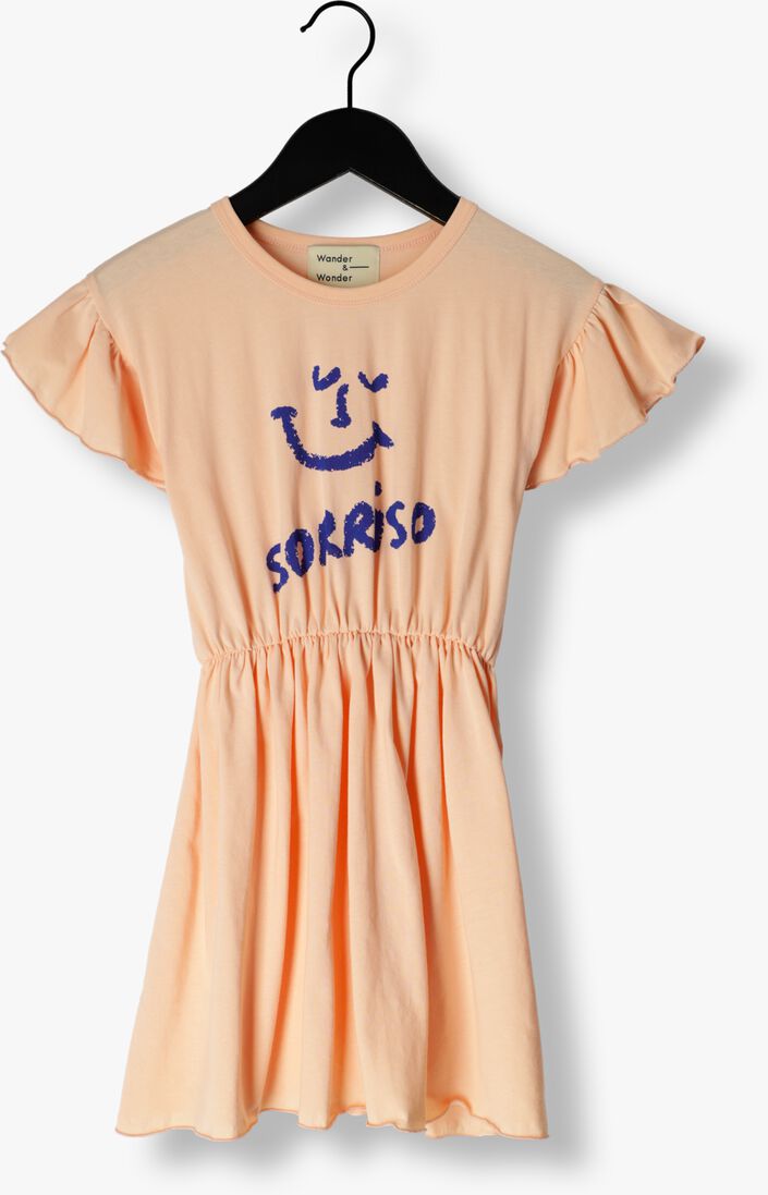 WANDER & WONDER roze wander & wonder mini jurk bianca dress