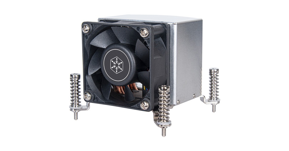 SilverStoneSST-AR09-1700 CPU-koeler  (2U, voor socket 1700, 4-Pins PWM)