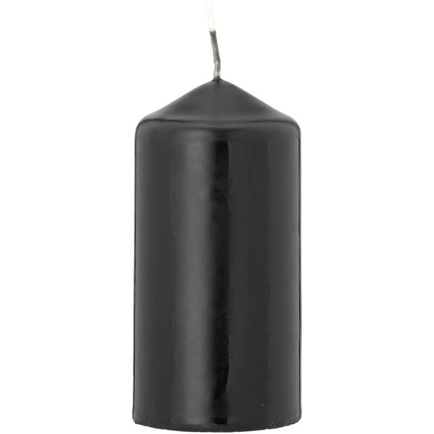 Blokker Stompkaars - 6x12 cm - Zwart