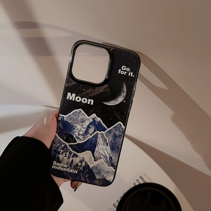 kloudkase - Mountain Phone Case - iPhone 14 Pro Max / 14 Pro / 14 Max / 14 / 13 Pro Max / 13 Pro / 13 / 13 mini / 12 Pro Max / 12 Pro / 12 / 12 mini / 11 Pro Max / 11 Pro / 11 / SE / XS Max / XS / XR / X / 8 / 8 Plus / 7 / 7 Plus