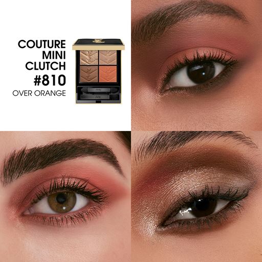 Yves Saint Laurent Couture Mini Clutch Øjenskygge Palette, 810 Over Orange
