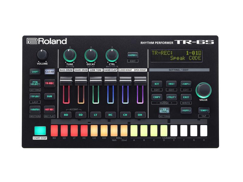 Roland Drum Machine TR-6S Kleines Gerät. Grosse Beats.
