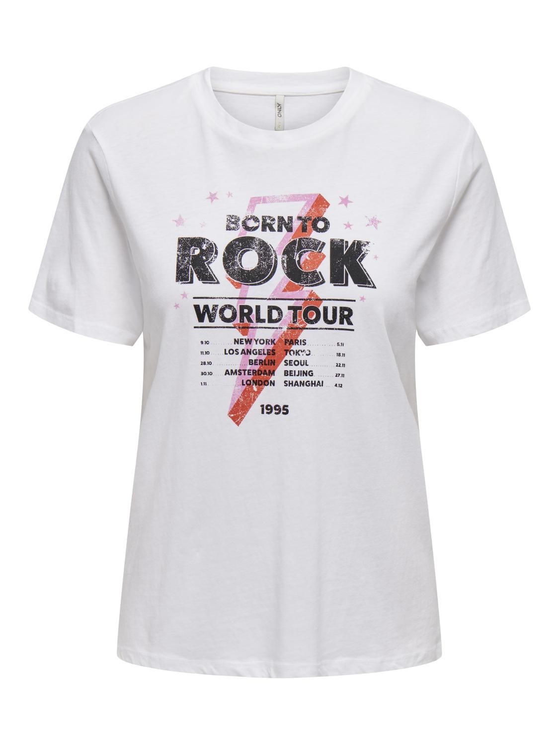 ONLLUCIA T-shirt Bright White