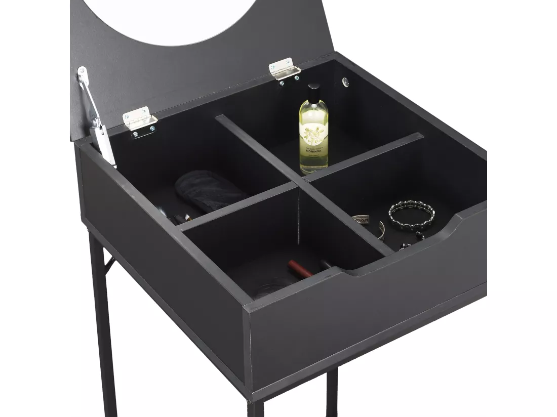 Coiffeuse Abbott Noir