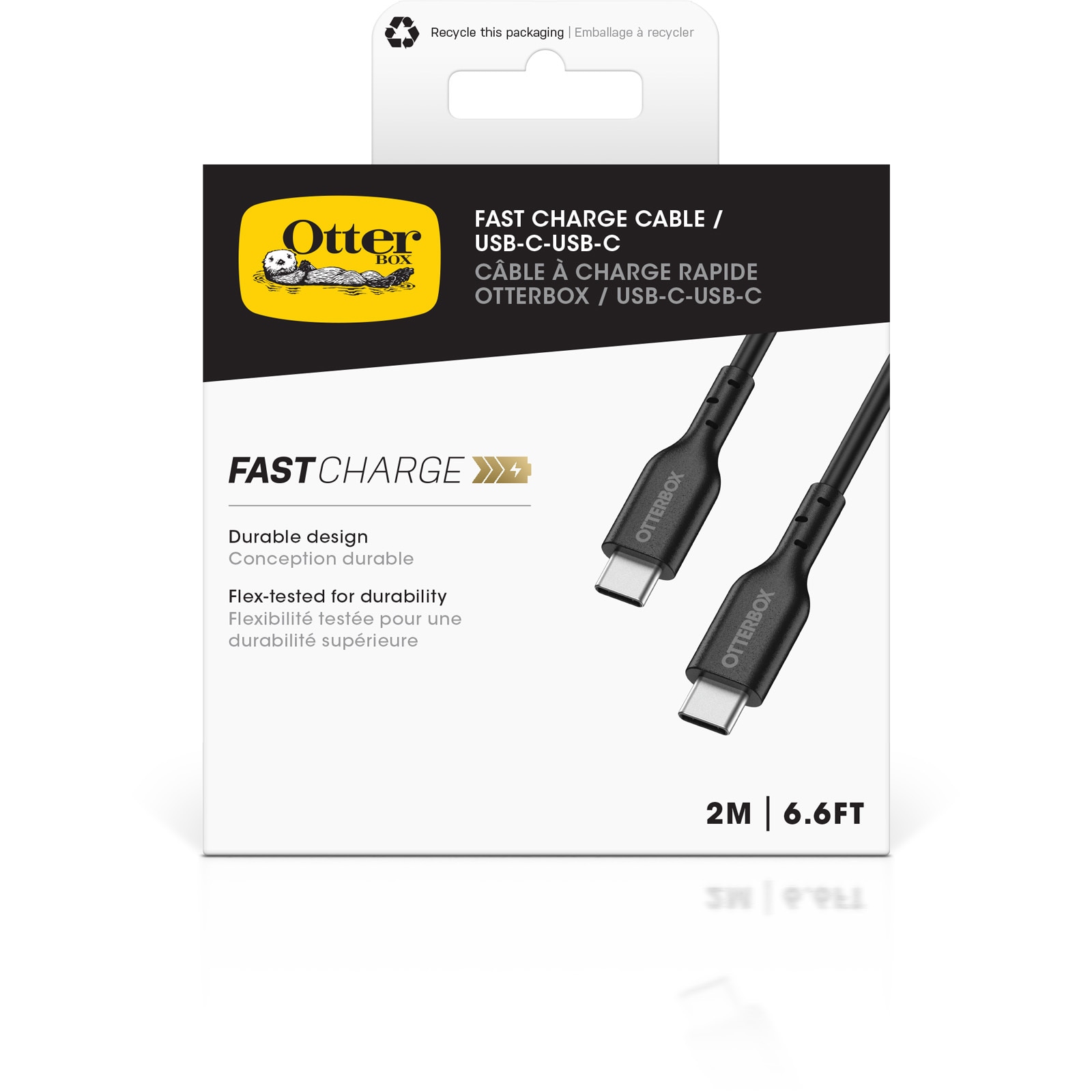 Otterbox USB-Kabel »Standard USB-C zu USB-C PD-Kabel 2m« USB Typ C 200 cm