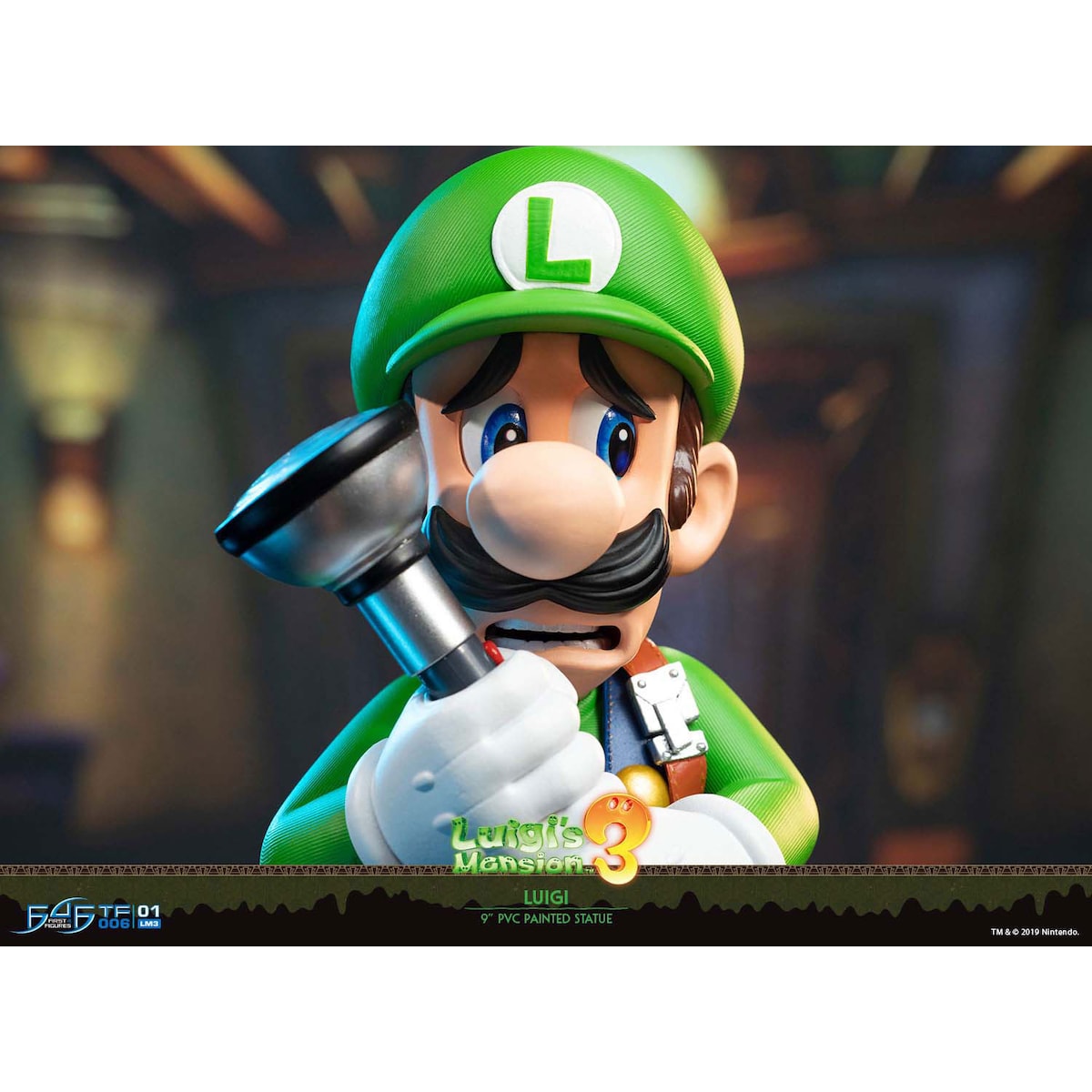 First 4 Figures Luigi’s Mansion 3 actionfigur (Standard utgave)
