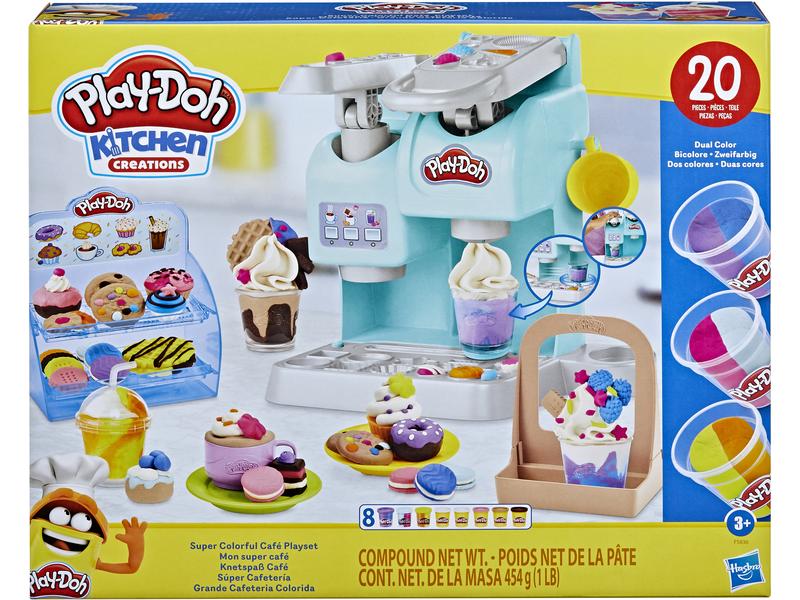 Play-Doh Knetspielzeug Kitchen Creations Knetspass Café Knetset mit tollen Kreationen