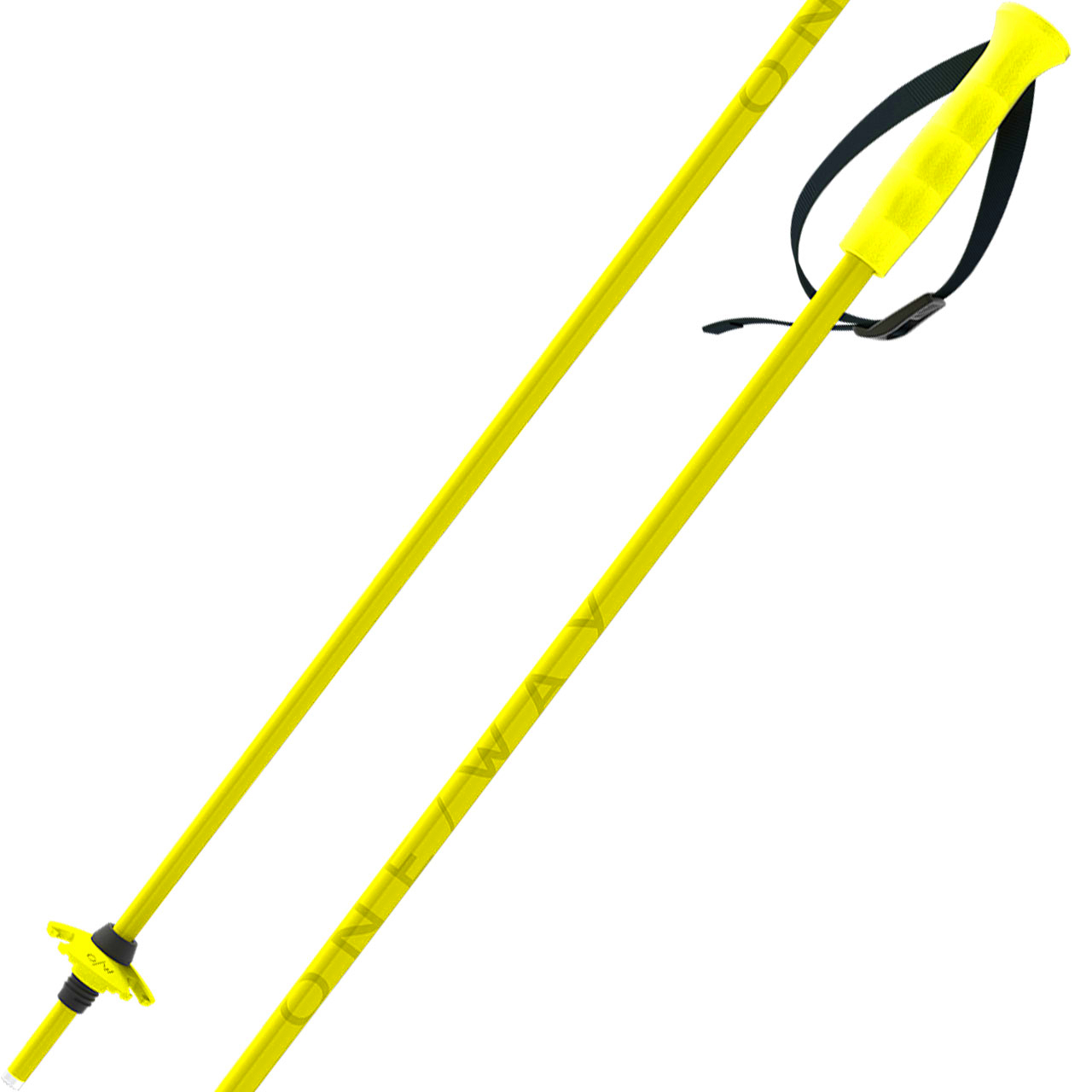 ONE WAY Junior neon yellow | Alpinskistöcke | Skistöcke | Alpin Ski | XSPO