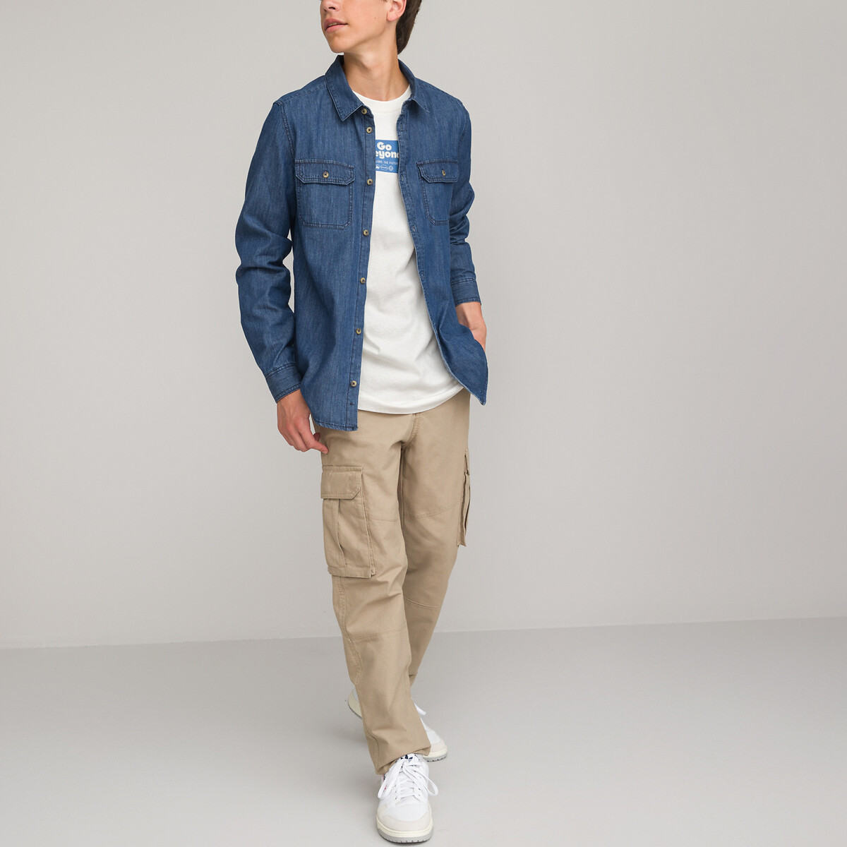COLEÇÕES LA REDOUTE<br>Jeanshemd