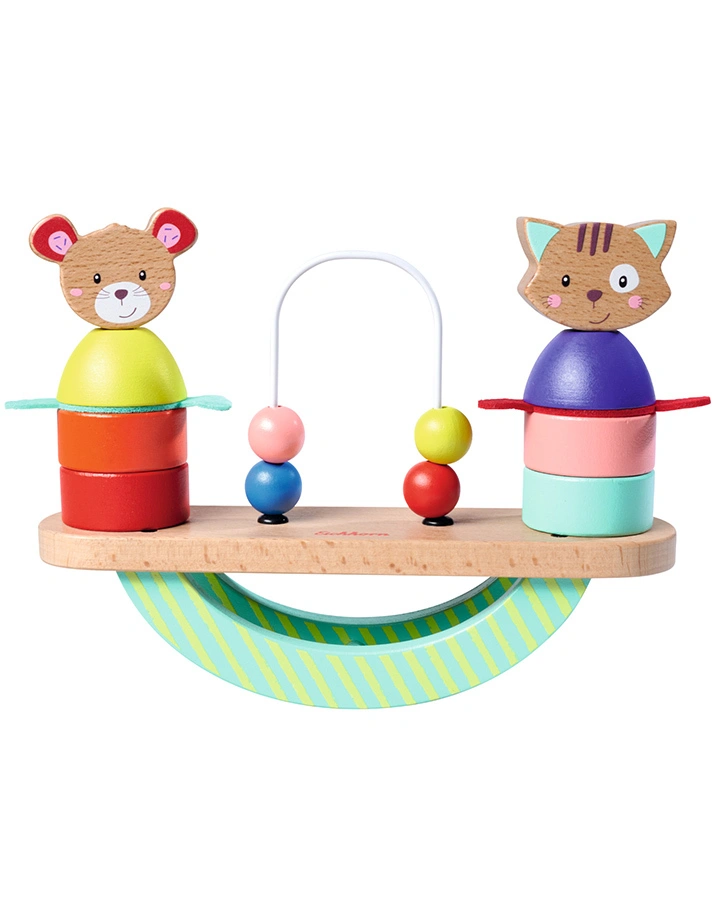 Holz-Stapelspiel FRIENDS 11-teilig