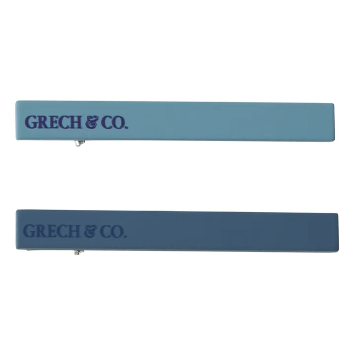Grech & Co Barrettes clips | Bleu