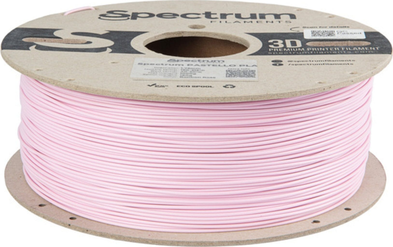 Spectrum  Pastello PLA Bonbon Rose, 1,75 mm / 1000 g    Pastellfarbenes PLA in Bonbon Rose