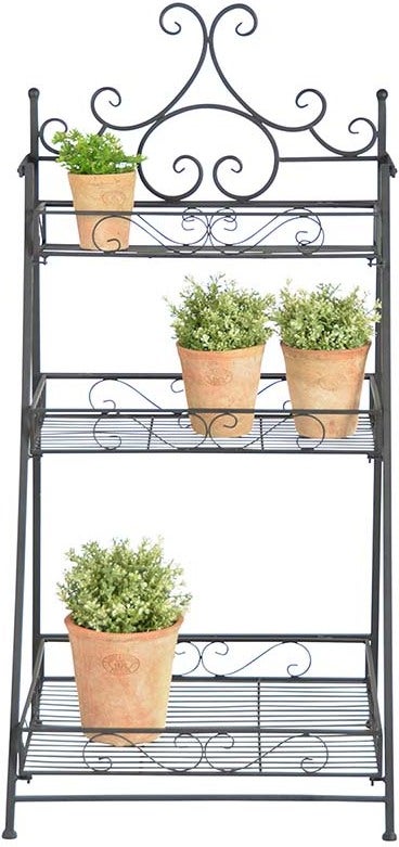 Esschert design tuinkast zwart 55,2 x 45,5 x 114,2 cm