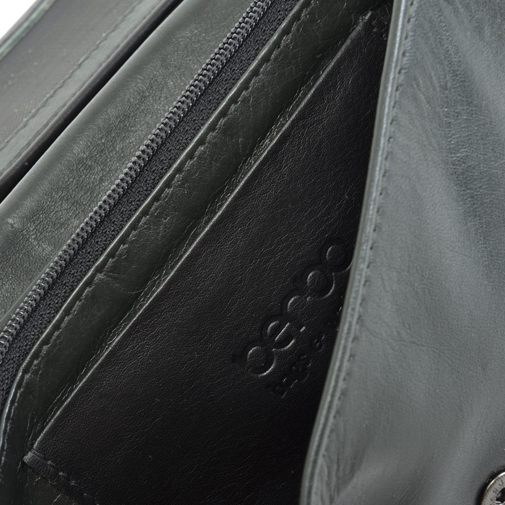 Berba Soft Damesportemonnee Green – Black
