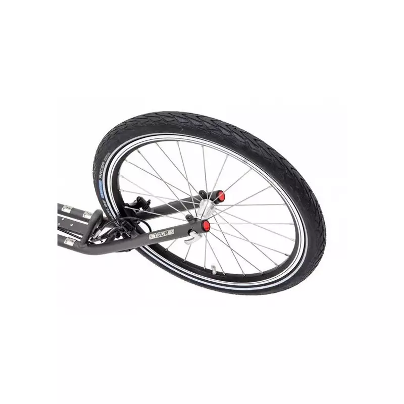 Foldable Footbike KOSTKA TOUR MAX FOLD (G5) - Mystic Grey