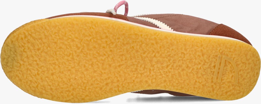 bruine puraai lage sneakers panther