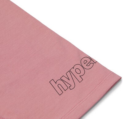 Hyperfied Jersey Logo Biker Shorts, Blush