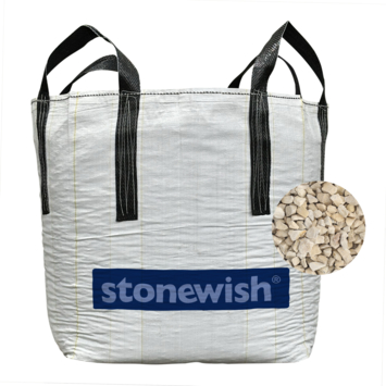 Stonewish Yellow sun split 8-16 mm - Bigbag á 1000 kg