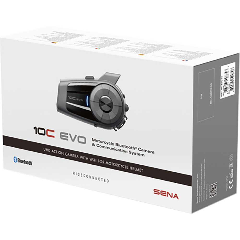 Sena - Système de communication et caméra 10C EVO Noir